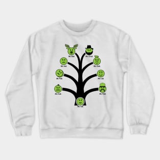 Mr. Yuk Family Tree Crewneck Sweatshirt